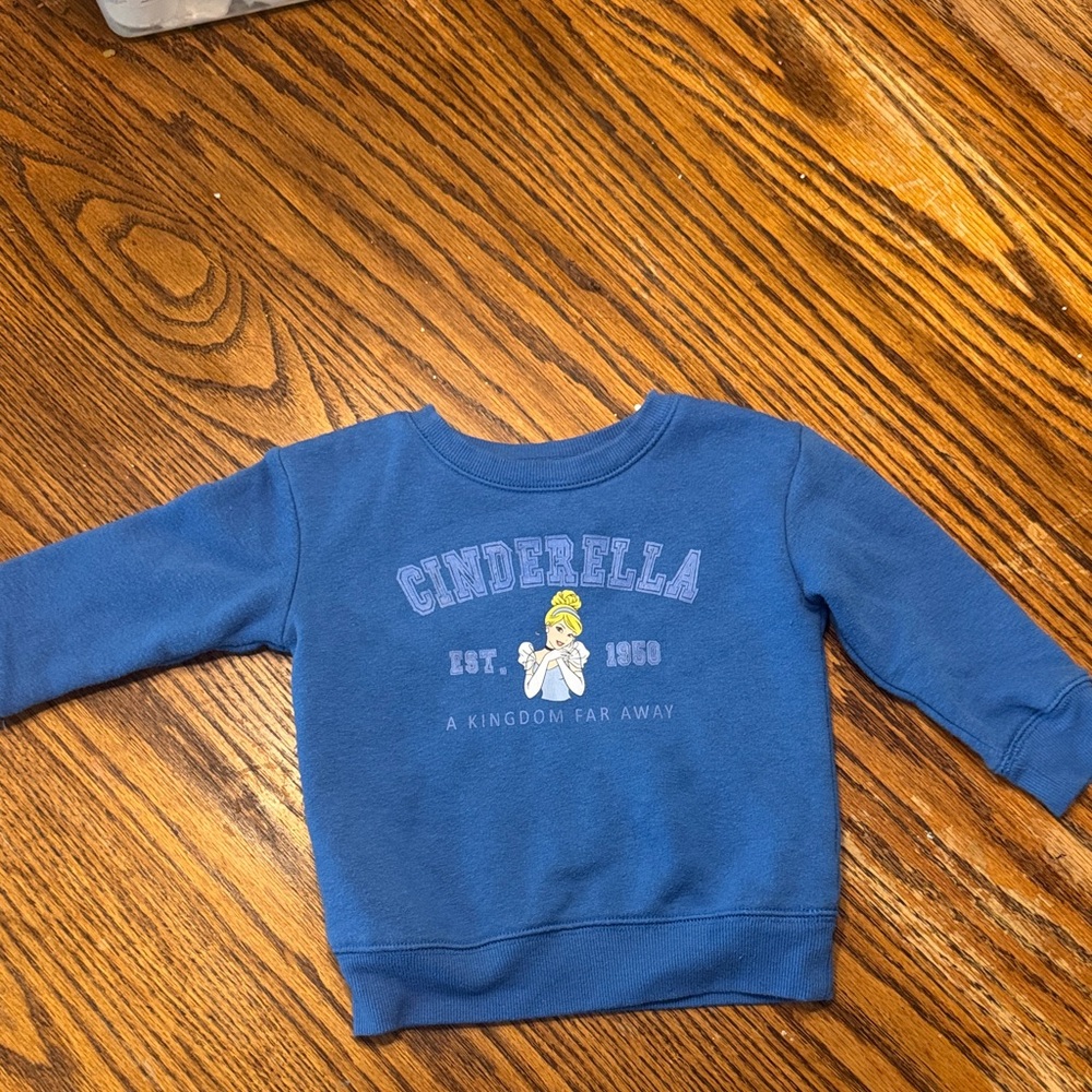 Cinderella  Jumping Bean 18 Month Blue Kids Sweatshirt